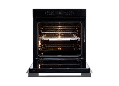 Technika 60cm 17 Function Pyrolytic Built-in Oven with Steam Bake, Air Fry & Pizza Pro TPO6017APB