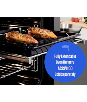 Westinghouse 60cm multi-function 7 oven, stainless steel WVE6515SD