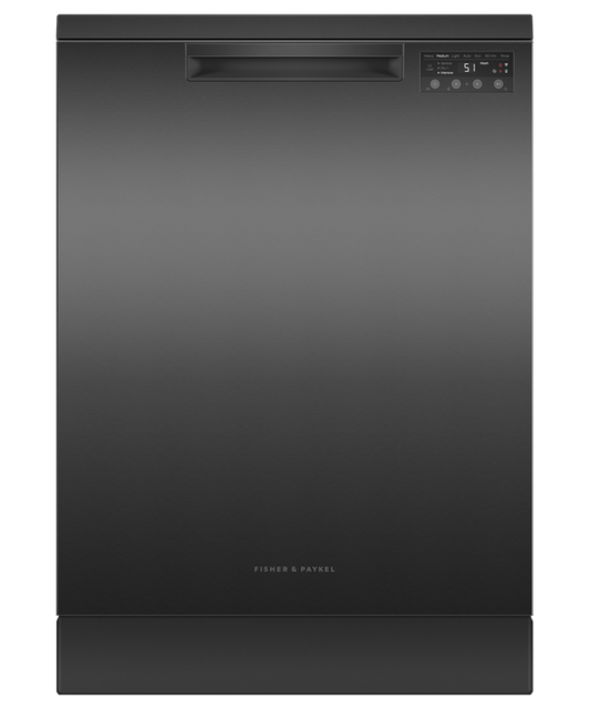 Fisher & Paykel Freestanding Dishwasher Black Stainless Steel