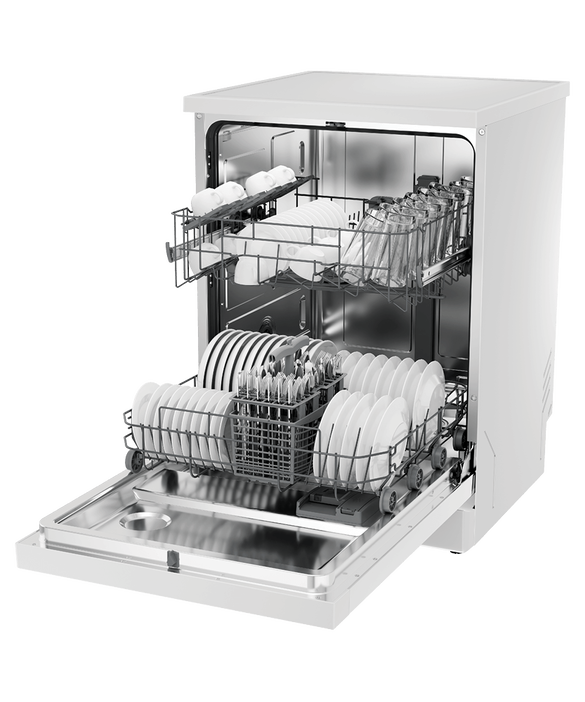 Haier 300 Series Freestanding Dishwasher White HDW13F0W1
