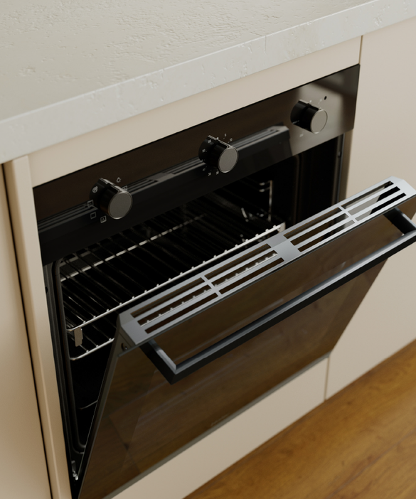 Haier 60cm 300 Series Built In Oven 7 Function 10A HWO60S7MB5
