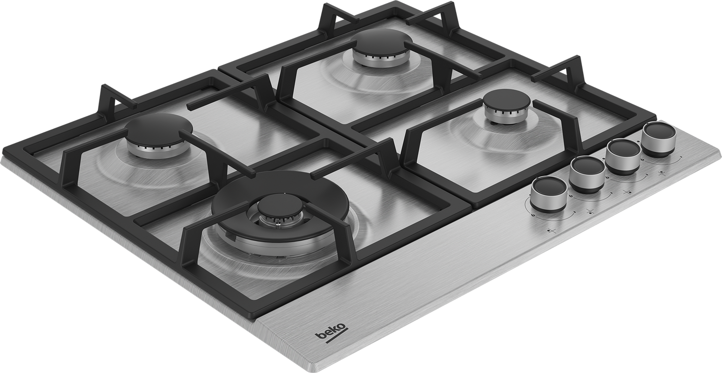Beko 60cm Gas Cooktop BCT60GX1